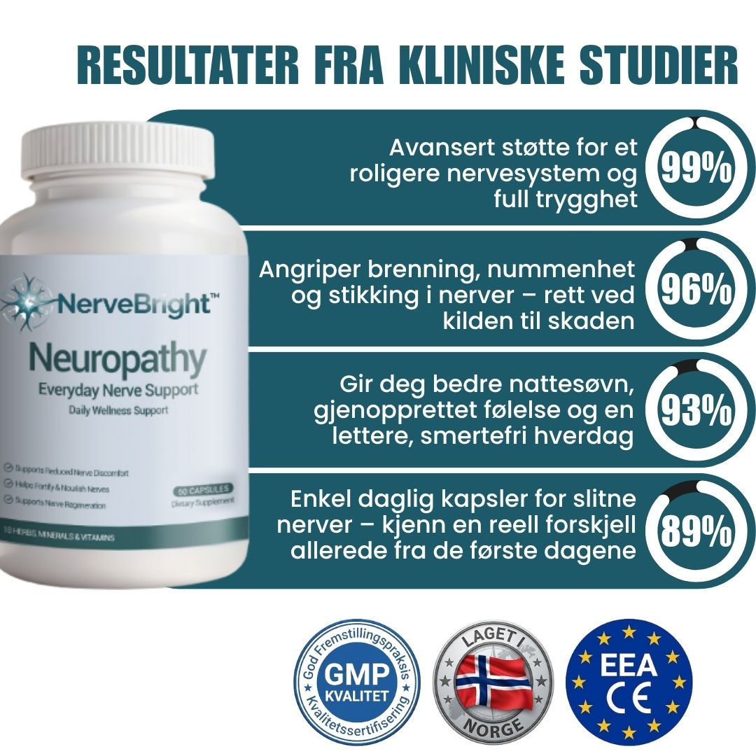 NerveBright™ | Daglig nervestøtte