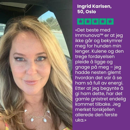 Immunova™ | Støtter en sunn tarm og normal fordøyelse hos hunder