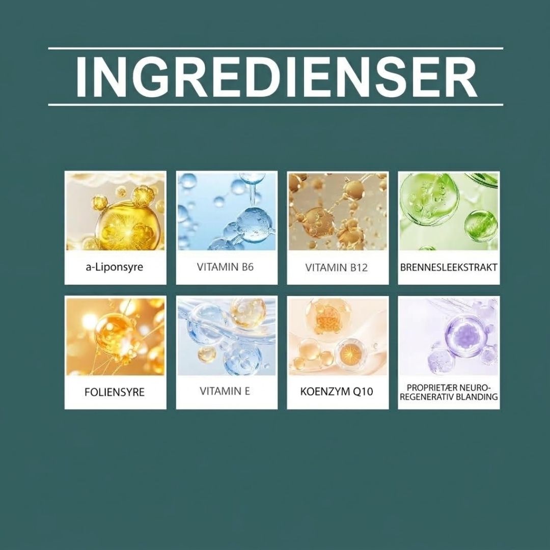 NerveBright™ | Daglig nervestøtte