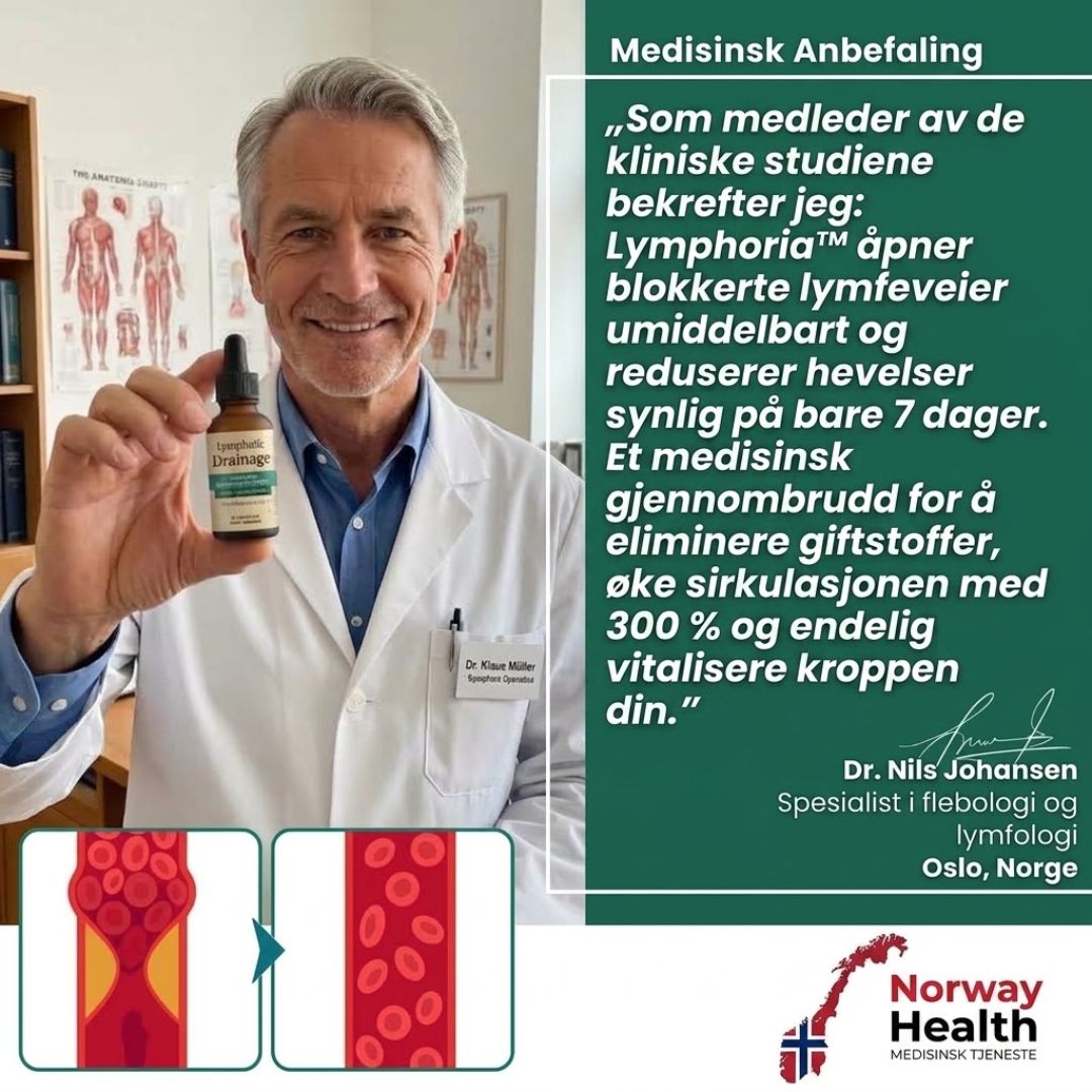 Lymphoria™ | Velværedråper for lymfedrenasje