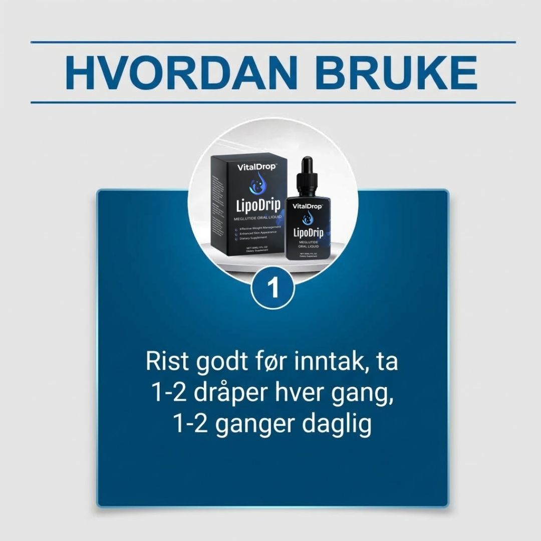 VitalDrop™ | Meglutid oral væske