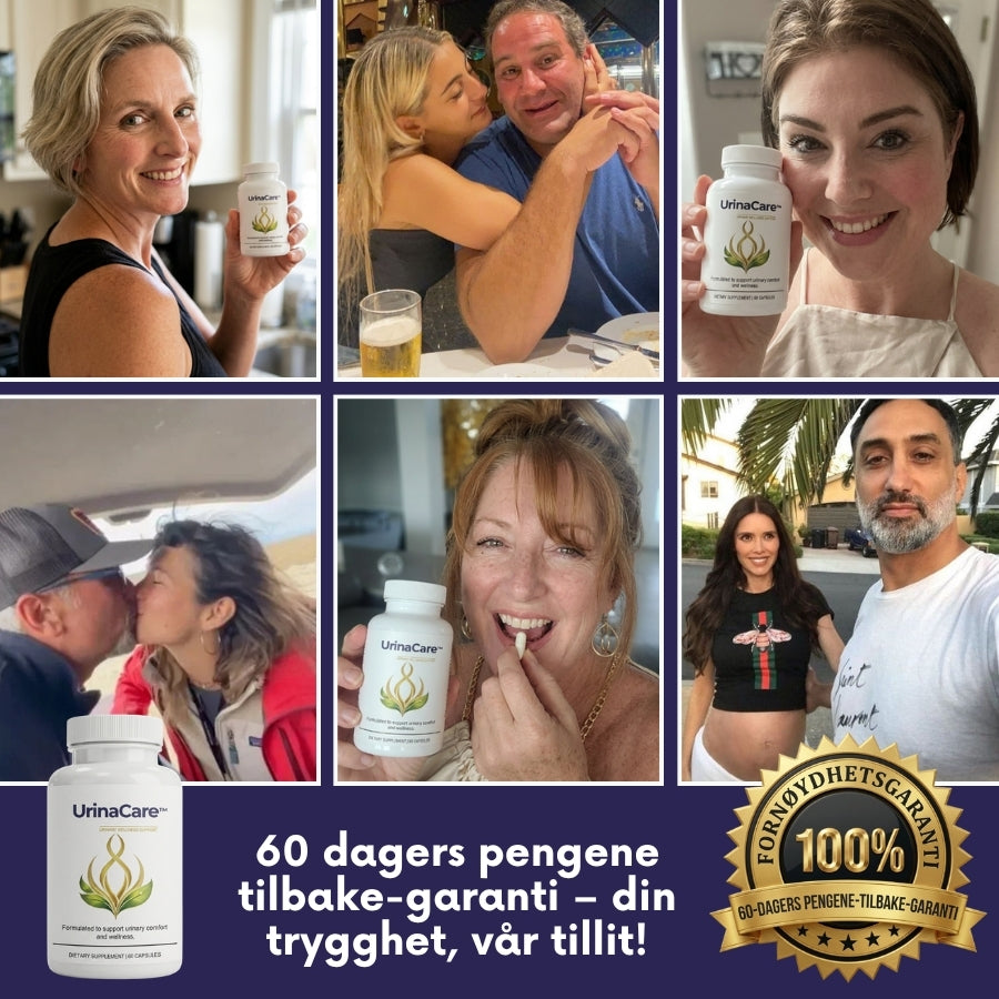 UrinaCare™ | Støtte for sunne urinveier
