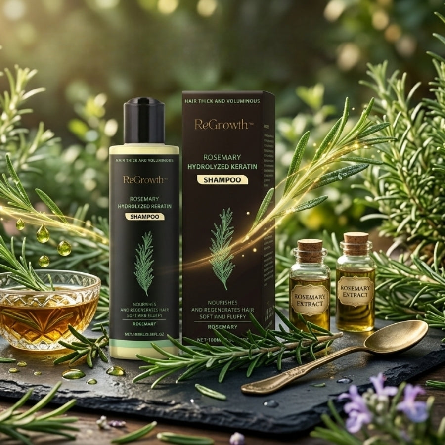 ReGrowth™ | Økologisk rosmarinsjampo for hårvekst