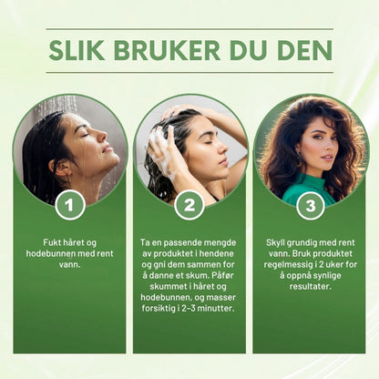 ReGrowth™ | Økologisk rosmarinsjampo for hårvekst