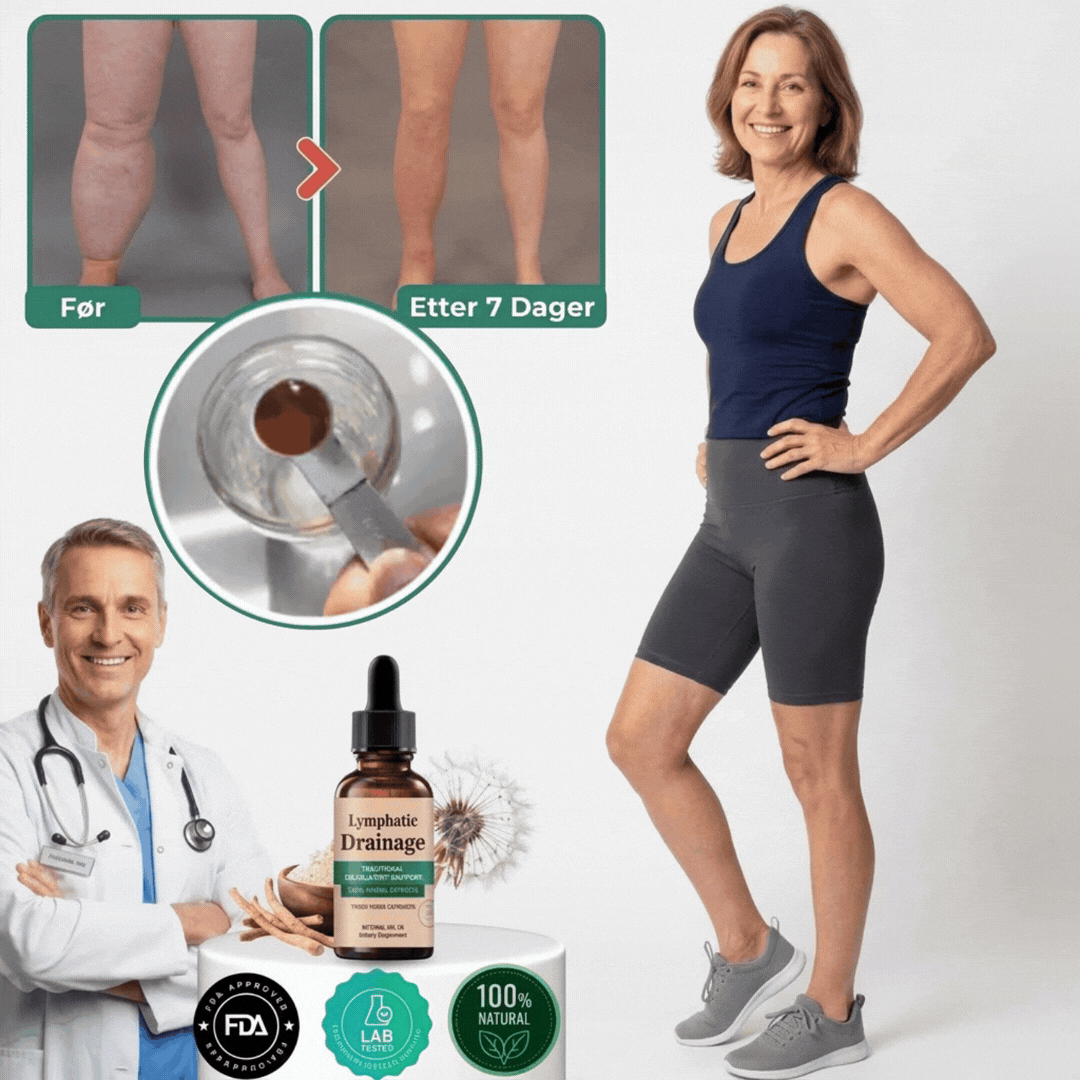 Lymphoria™ | Velværedråper for lymfedrenasje