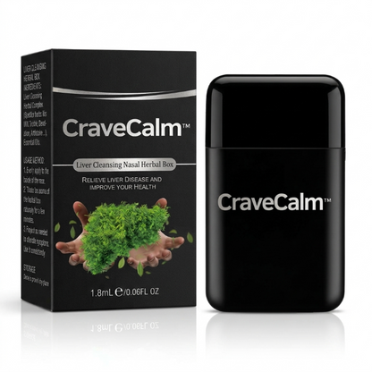 CraveCalm™ | Urtebasert neseinhalator for leverstøtte
