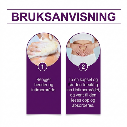 PureViva™ | Skånsomme kapsler for intim reparasjon